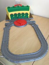 VINTAGE 2009 MATTEL THOMAS & FRIENDS TAKE-N-PLAY TIDMOUTH SHEDS ROUNDHOUSE SET
