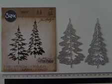 Sizzix Thinlits Tim Holtz Alterations Woodlands Craft Die Set