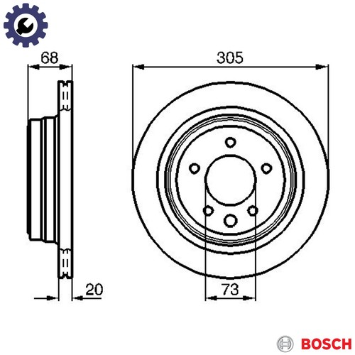 Brake disc 986 478 660 - 0,