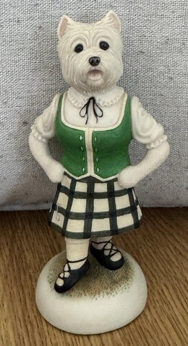 Highland dancer westie dog - westie,