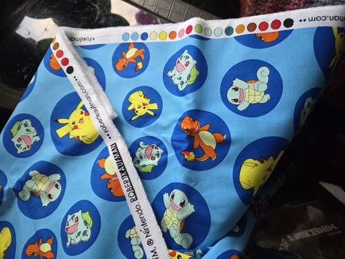 Pokemon character fabric 20 - fabric, 3.20