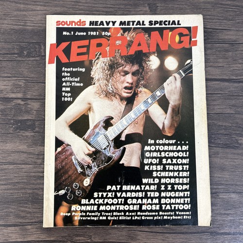 Kerrang magazine 1 - no., june