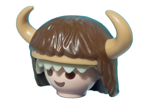 Playmobil helmet horns - playmobil, bison