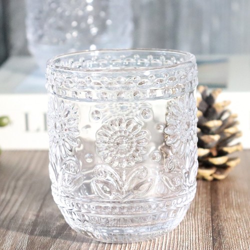 Coloured embossed glass - embossed,