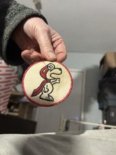 Round Snoopy Cloth Badge