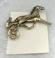 Vintage Horse & Jockey Harness