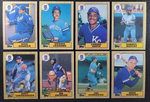 Topps 1987 kansas city - topps,