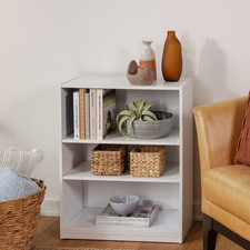 3-Shelf Bookcase Adjustable