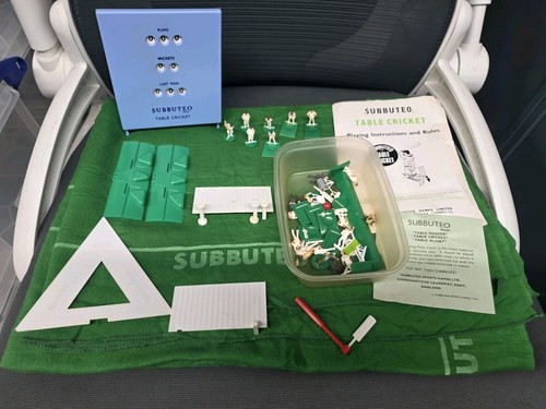 Vintage subbuteo table cricket - vintage,