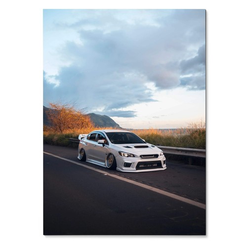 Slammed subaru wrx car art - wrx,