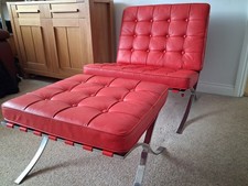 Barcelona chair with - chair,