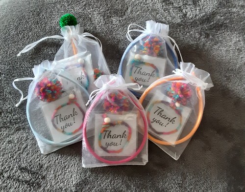 Party bags filled for kids