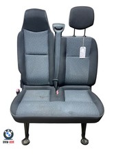 VAUXHALL MOVANO 2014 FRONT LEFT PASSENGER SIDE DOUBLE CLOTH SEAT