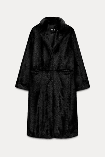 Zara collection long faux - long,