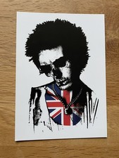 RARE PAUL INSECT “DEAD SID” 2006 PICTURES ON WALLS ART COLLECTIVE POSTCARD