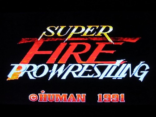 Super fire pro - super, wrestling