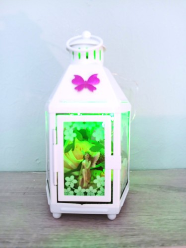Handmade fairy garden lantern - handmade,