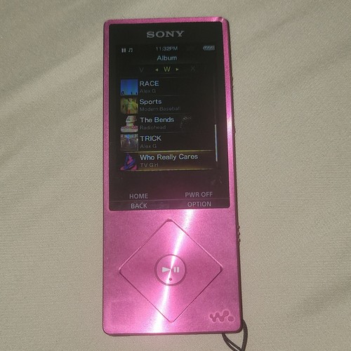 Sony walkman a25 16gb pink - walkman,