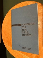 PERKINS ORIGINAL OPERATION & MAINTANCE HANDBOOK FOR 4.236 DIESEL ENGINES 1965