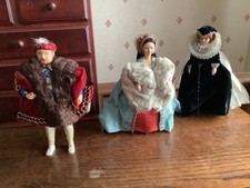Peggy Nisbet Character Doll Henry  V111,Anne Boleyn,Mary Queen Of Scots
