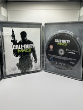 Call of Duty MW3 Steelbook PlayStation 3 Modern Warefare Game CIB Tested