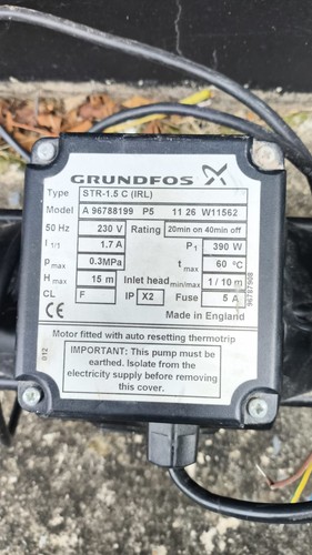 Grundfos str 1 5 - str, 1.5