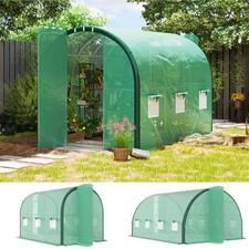 Upgraded Polytunnel Greenhouse