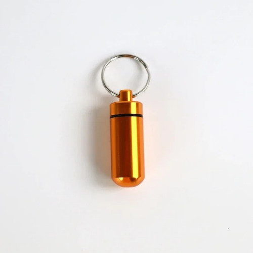Aluminium waterproof pill case - waterproof,