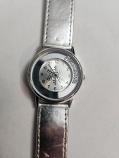 Ladies Silver Snowflake Watch