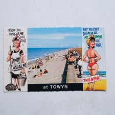 Comic Seaside Humour Postcard