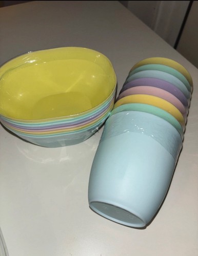 Set kids plastic cups and - set,