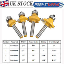 4X 1/4"Shank Round Over Router