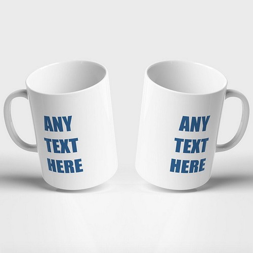 Personalised text mug - text, 9
