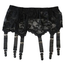 Allacki Black Floral Lace