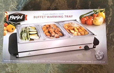 Parini 3-Pan Buffet Stainless