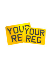 Motorbike Number Plate | 7x5 | 8x6 | 9x3 | 6x4 | Show Bike Plates