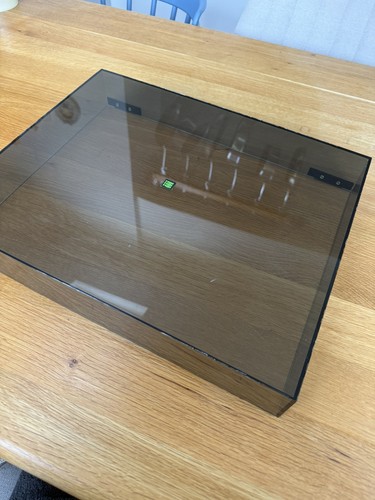 Rega smoked turntable lid - smoked,