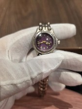 Lovely Louis Dino 18K Gold Plated Unisex Quartz Watch New Battery