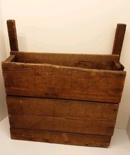Vintage Wooden Crate Rough Old
