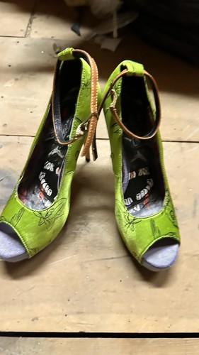 Iron fist peeptoe - iron, heels