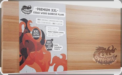 Overgrill premium xxl cedar - premium,