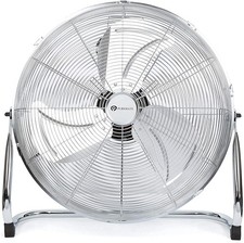 PureMate PM 710 20" Floor Fan - Chrome