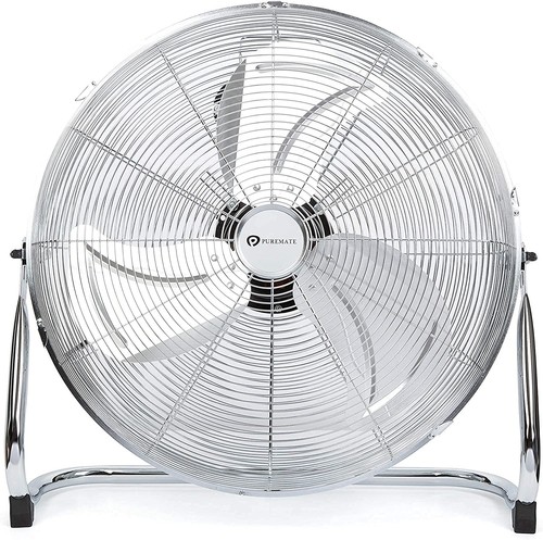 Floor fan chrome - fan, 20"