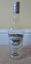 Empty Zubrowka Bison Polish
