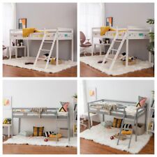 Panana Mid Sleeper Bunk Bed With Ladder Single Bed for Small Space,BedRoom