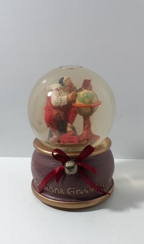 Christmas musical snow globe - musical,