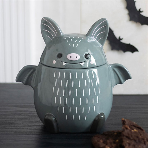 Cute bat cookie jar - cute,