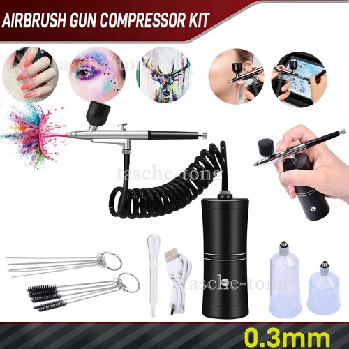 Mini airbrush compressor kit - airbrush,