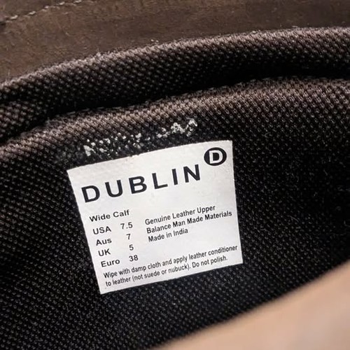 Dublin river boots size - , wide