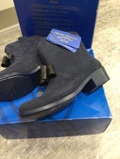Vivienne Westwood Anglomania x Melissa Navy Blue with Bow Ankle Boots EU 39 UK 6